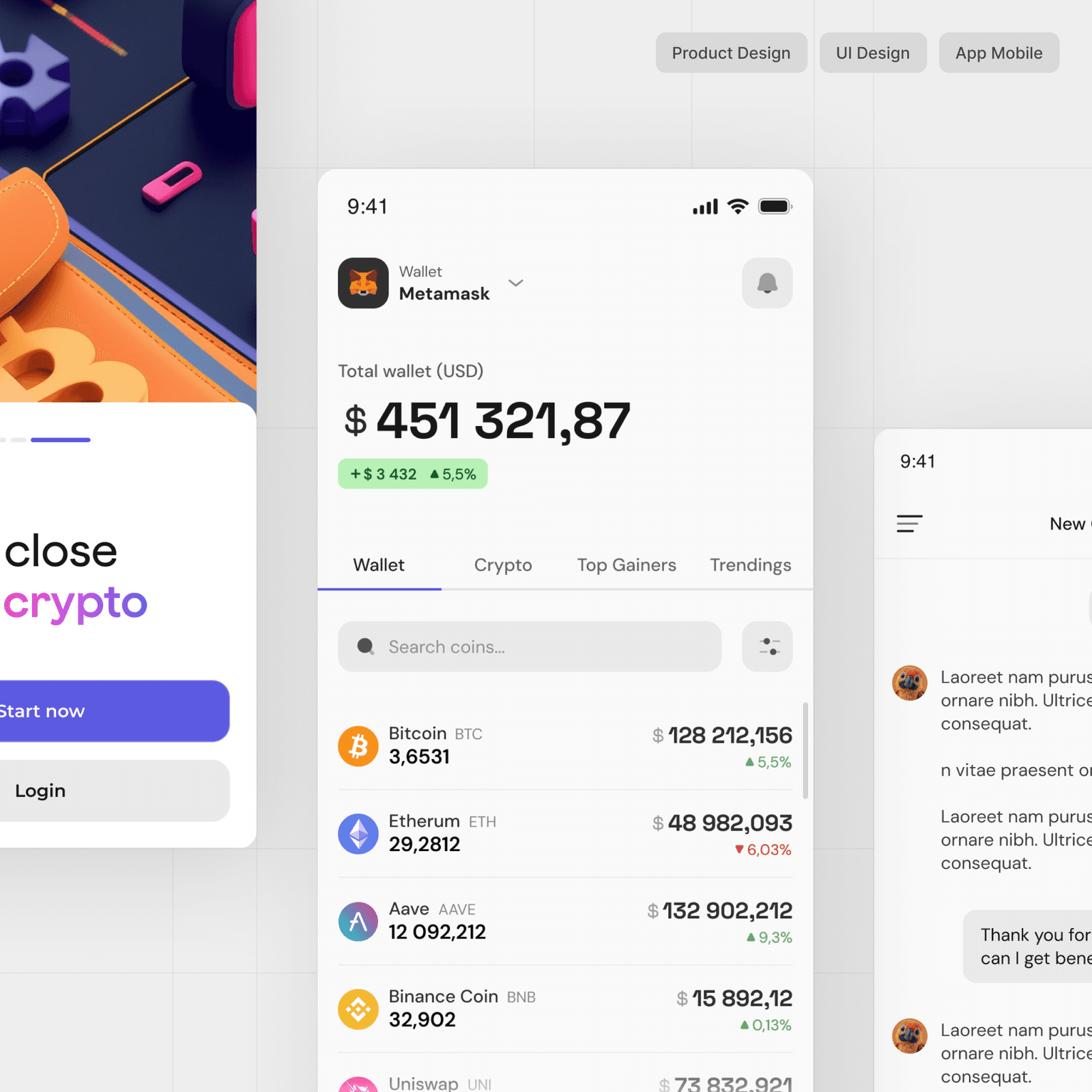 Dashboard application web
