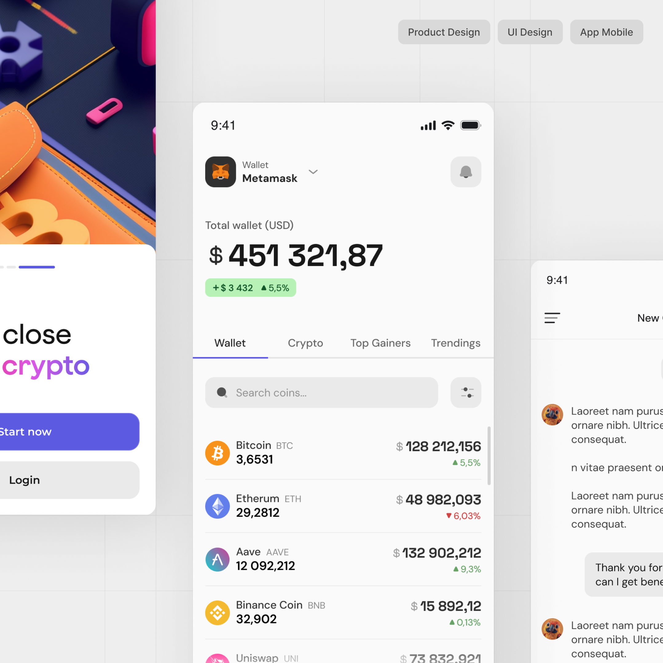 Dashboard application web