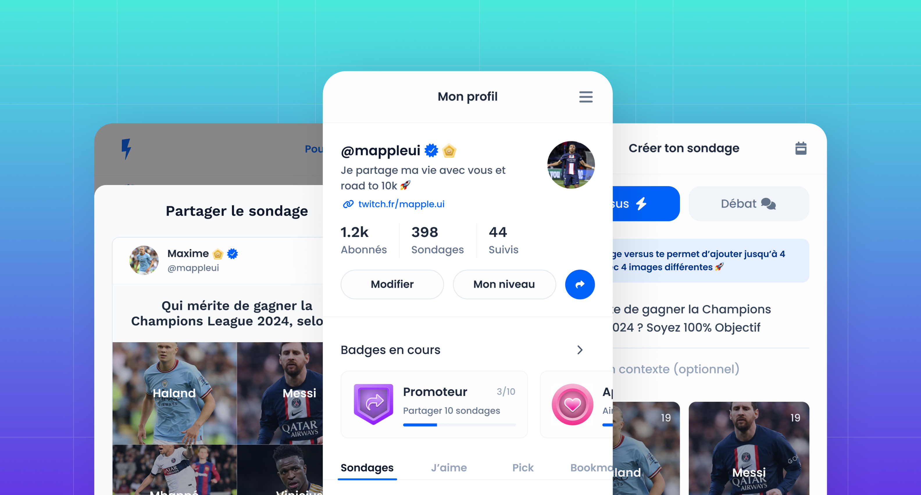 Application mobile fintech